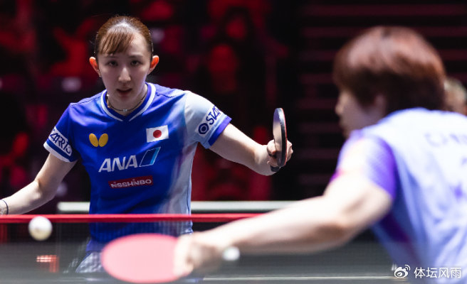 蒯曼苦战五局不敌早田希娜 止步女单16强